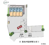 ★手数料０円★秦野市鶴巻南３丁目　月極駐車場（LP）